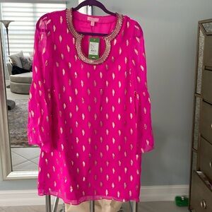 Lilly Pulitzer Amory Silk Dress 4
